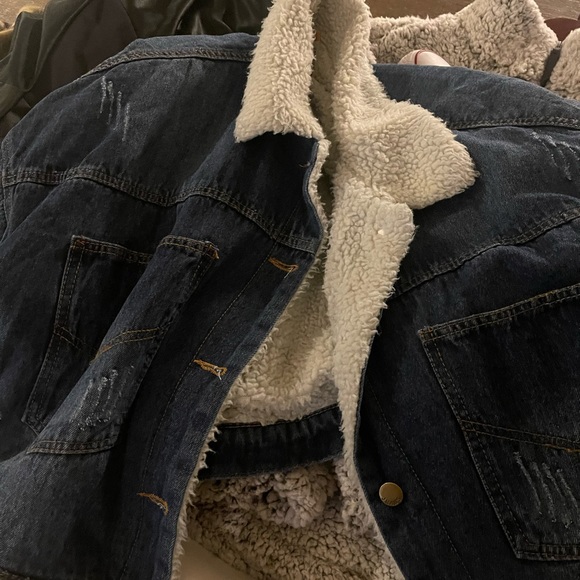 Jimeng Sherpa Jean jacket - Picture 2 of 2
